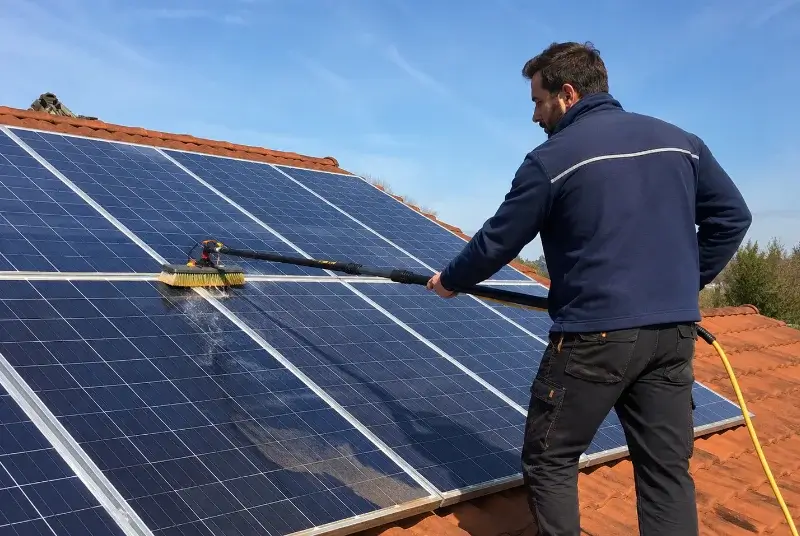 Nettoyage et entretien de panneaux solaires à Montaigu-Vendée